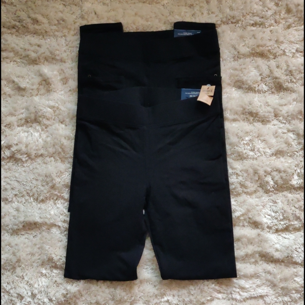NWT 2 Pairs of black high rise leggings